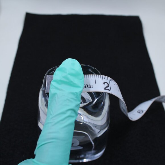 Small Heavy Glass or Crystal Vase with Etched Mushroom - Picture 9 of 12